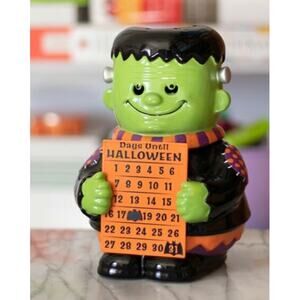 Scentsy Countdown to Halloween Warmer Frankenstein Bat Magnet 8" NIB